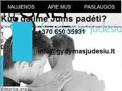 Sites similar to gydymasjudesiu.lt