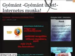 Sites similar to gyemant-gyemant.blog.hu