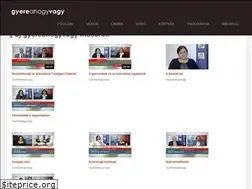 Sites similar to gyereahogyvagy.hu
