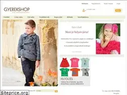 Sites similar to gyerekshop.hu