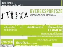 Sites similar to gyereksportszer.hu