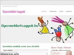 Sites similar to gyermekkelvagyok.hu
