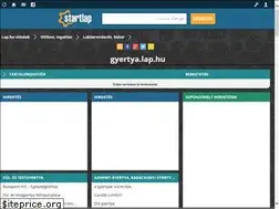 Sites similar to gyertya.lap.hu