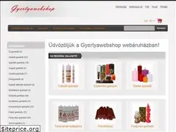 Sites similar to gyertyawebshop.hu