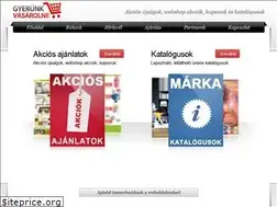 Sites similar to gyerunkvasarolni.hu