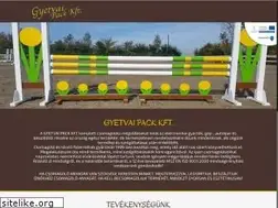 Sites similar to gyetvaipack.hu