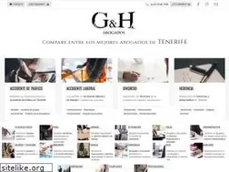 Sites similar to gyhabogadostenerife.com