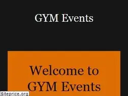 Sites similar to gym-events.com
