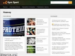 Sites similar to gym-sport.ru