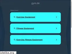 Sites similar to gym.de