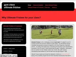 Sites similar to gymclassultimatefrisbee.com