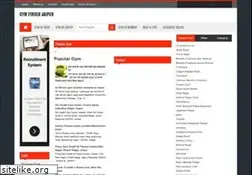 Sites similar to gymfinder.in