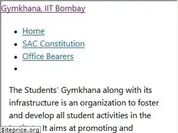 Sites similar to gymkhana.iitb.ac.in