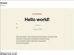 Sites similar to gymland.com
