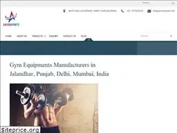 Sites similar to gymmanufacturersindia.com