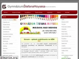 Sites similar to gymmoldava.sk