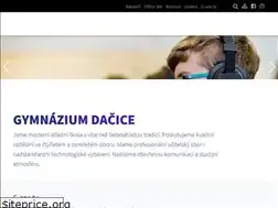 Sites similar to gymn-dacice.cz