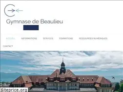 Sites similar to gymnasedebeaulieu.ch