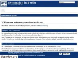 Sites similar to gymnasium-berlin.net