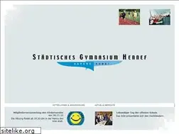 Sites similar to gymnasium-hennef.de