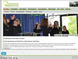 Sites similar to gymnasium-himmelsthuer.de