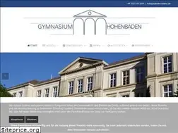 Sites similar to gymnasium-hohenbaden.de