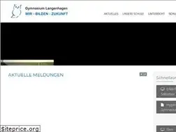 Sites similar to gymnasium-langenhagen.de