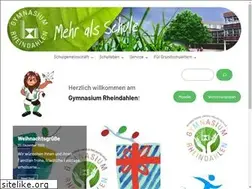 Sites similar to gymnasium-rheindahlen.de