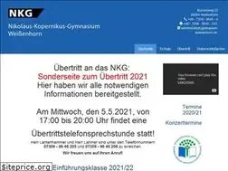 Sites similar to gymnasium-weissenhorn.de