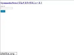 Sites similar to gymnasticsnews.jp