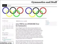 Sites similar to gymnasticsnstuff.wordpress.com