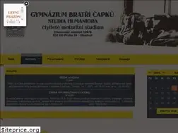 Sites similar to gymnaziumbc.cz