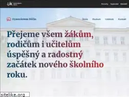 Sites similar to gymnaziumdc.cz