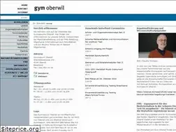 Sites similar to gymoberwil.ch