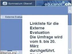 Sites similar to gymoberwil.educanet2.ch