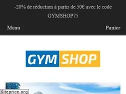 Sites similar to gymshop.fr