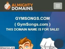 Sites similar to gymsongs.com