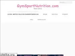 Sites similar to gymsportnutrition.com