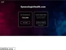 Sites similar to gynecologichealth.com