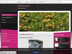 Sites similar to gyogyfuvesbolt.hu