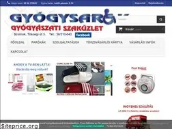 Sites similar to gyogysarok-szolnok.hu