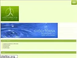 Sites similar to gyogytorna-2120.hu