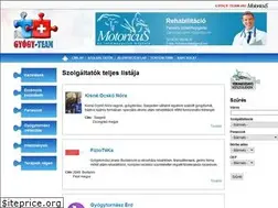 Sites similar to gyogytornasz-gyogymasszor.hu