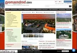 Sites similar to gyomaendrod.com
