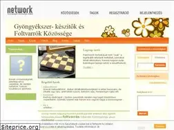 Sites similar to gyongyekszeresfoltvarras.network.hu
