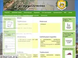 Sites similar to gyongyosoroszi.hu