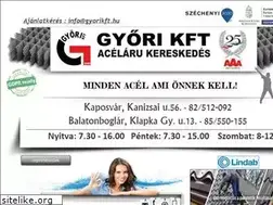 Sites similar to gyorikft.hu