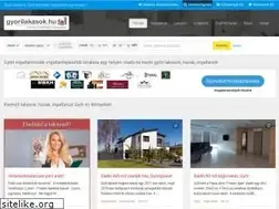 Sites similar to gyorilakasok.hu