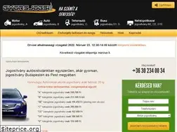 Sites similar to gyorsjogositvany.hu