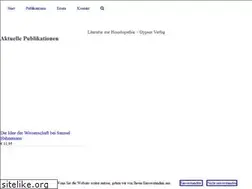 Sites similar to gypser-verlag.de